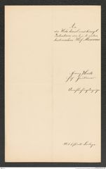 k.k. naturhistorisches Hofmuseum, Intendanzakten 1885-1896 (Hauer), Aktenzahl Z.360/1891, Seite 4
